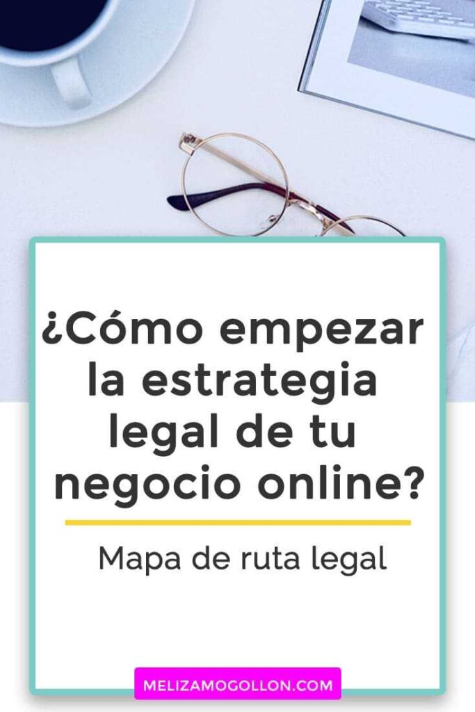 cómo empezar la estrategia legal de tu negocio online