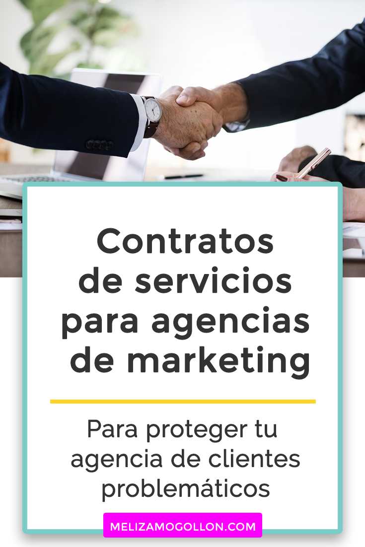 contratos de servicios para agencias de marketing