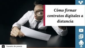 contratos digitales a distancia