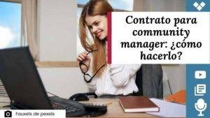 contrato community manager