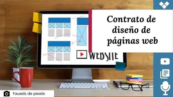 Contrato de diseño de páginas web