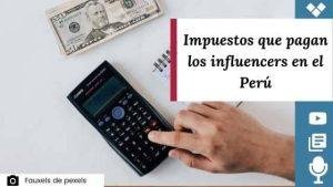 impuestos que pagan los influencers